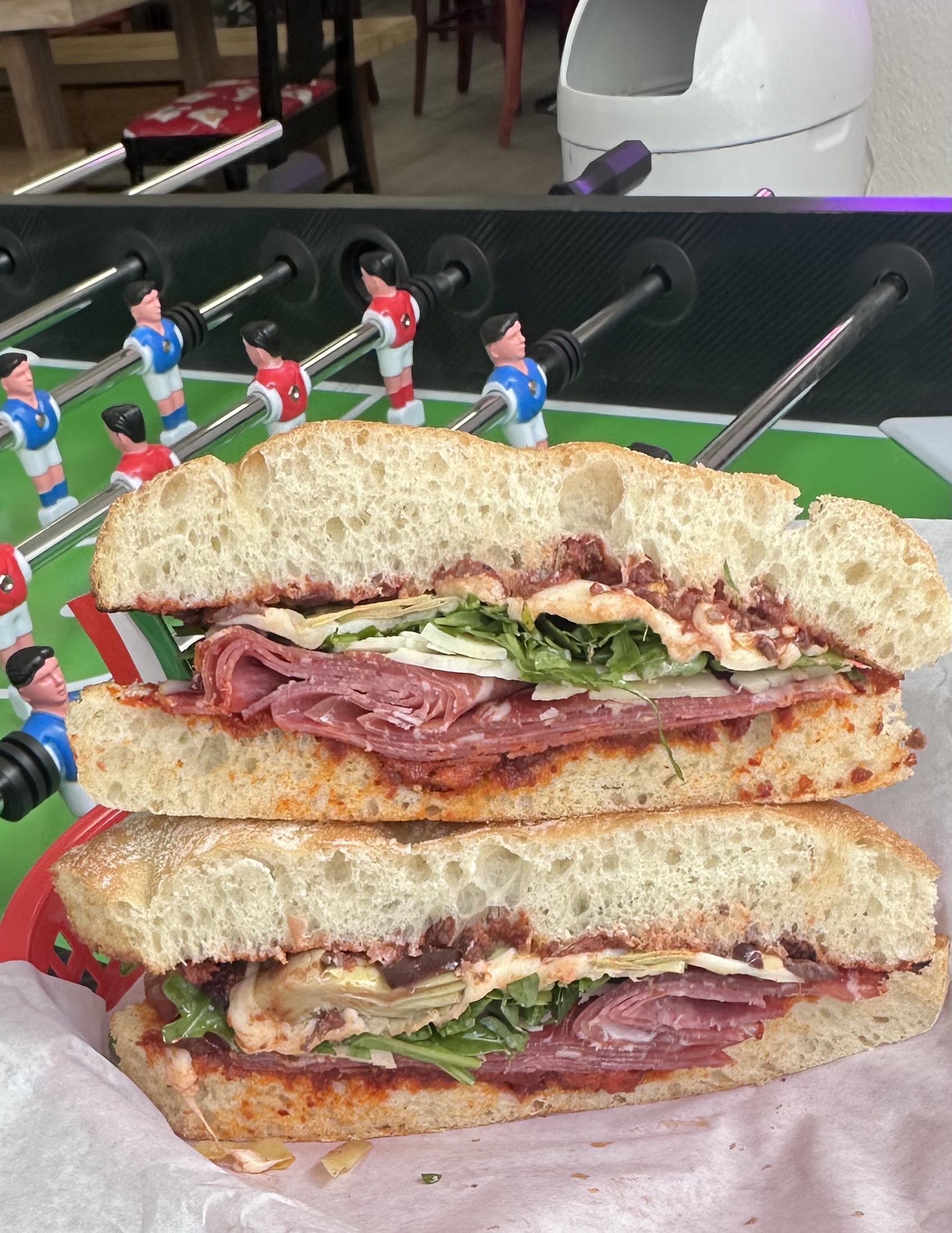 Nduja sandwich