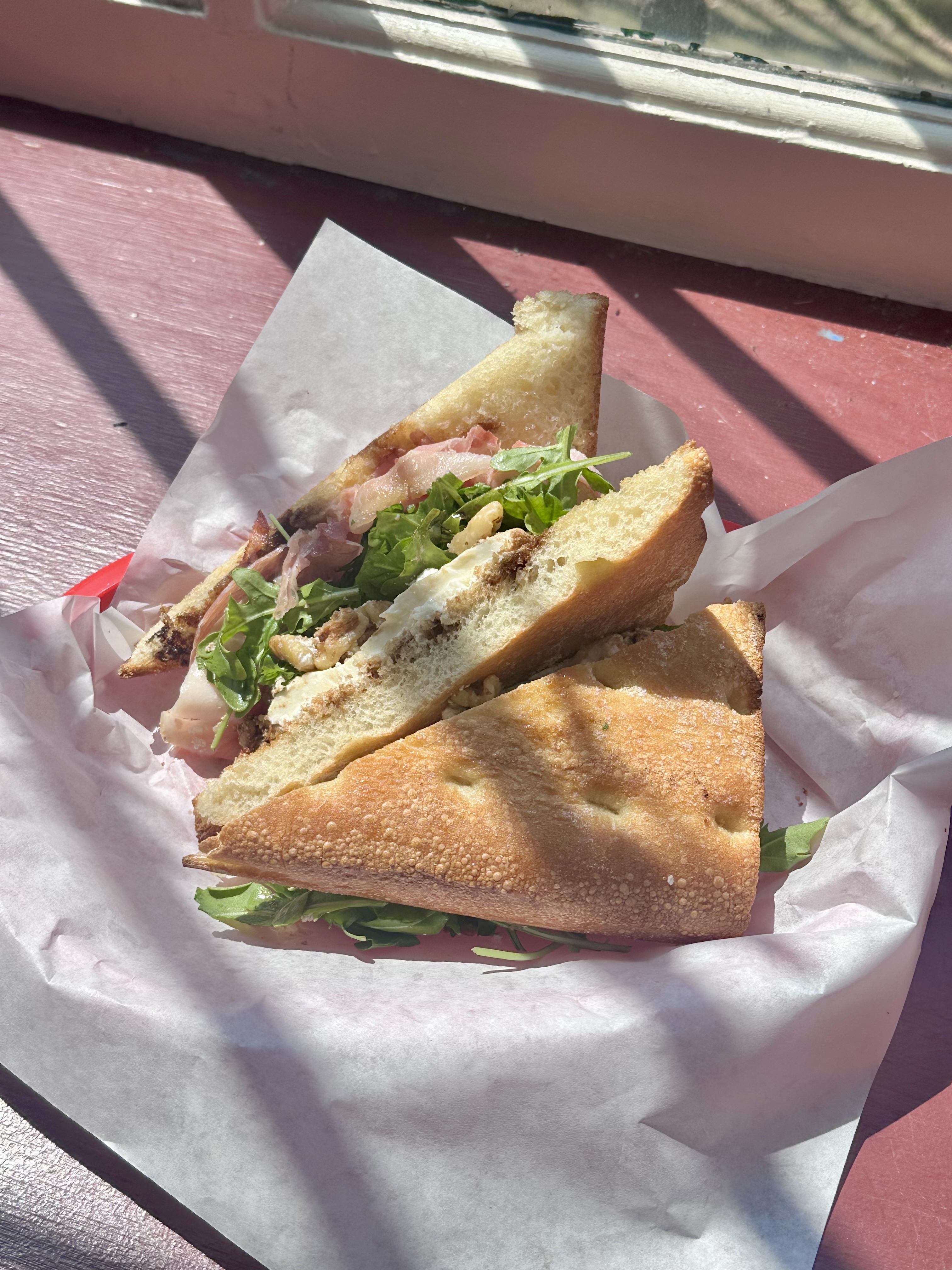Pancetta sandwich