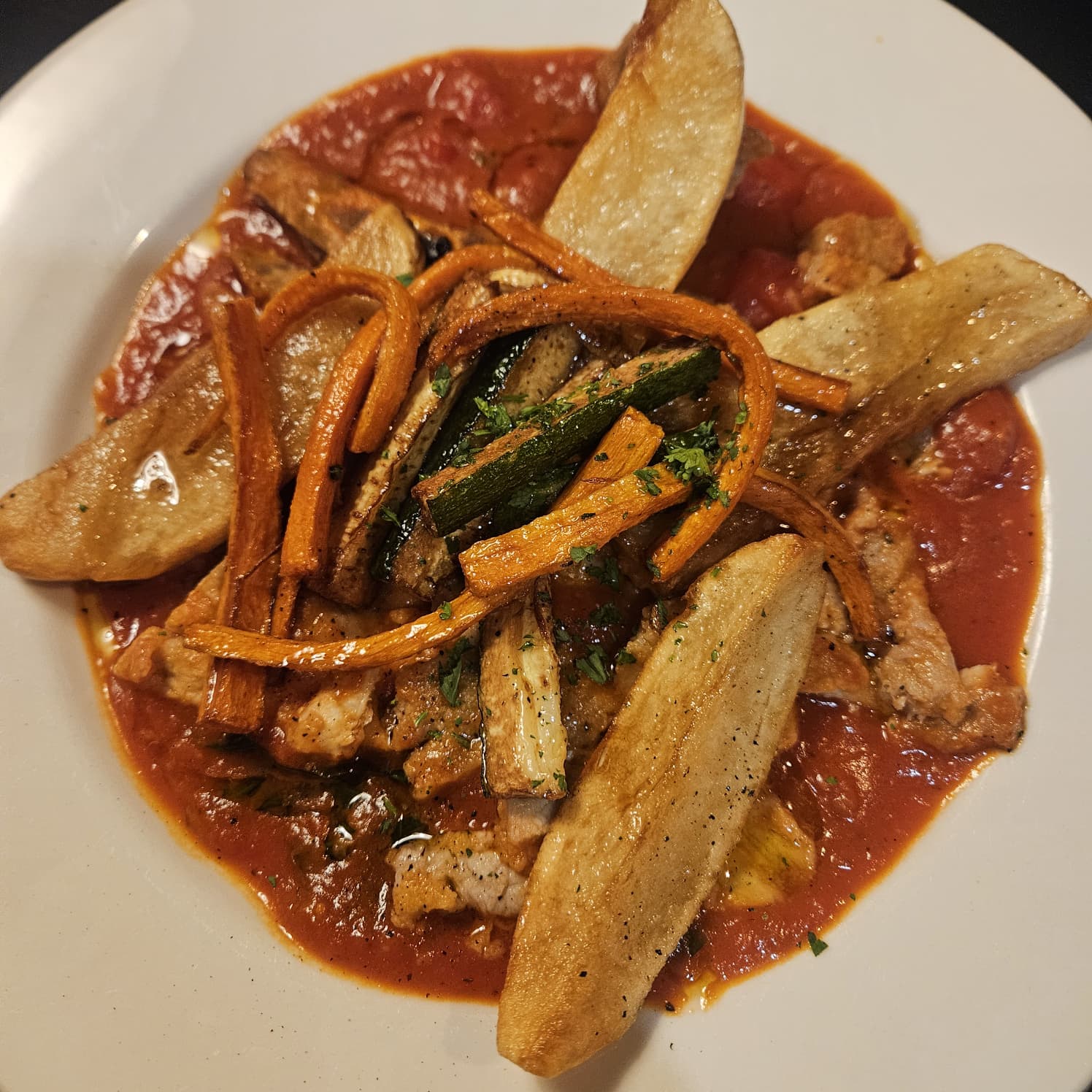 Sugo e patate